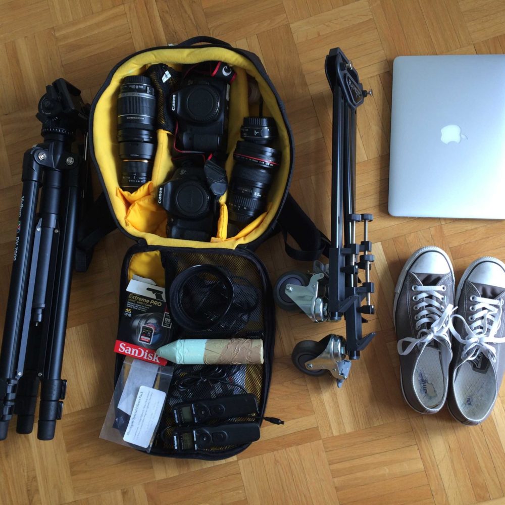 The Lausanne Experience / Sylvain Botter / Equipment for hyperlapse